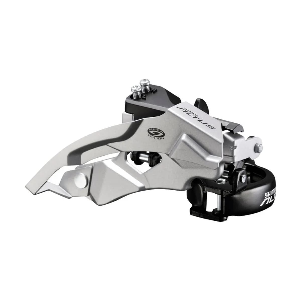 Перемикач передній Shimano FD-M370 ALTUS 3X9, TOP-SWING 34.9мм (31.8/28.6 адапт) універс.тяга, для 44/48зуб