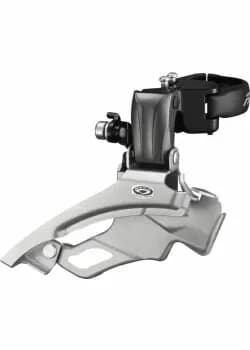Перемикач передній Shimano FD-M371 ALTUS 3X9, DOWN-SWING 34.9мм (31.8/28.6 адапт) універс.тяга,  для 44/48зуб