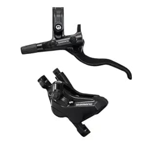 Гальмо гідравл. дискове Shimano MT420 переднє (ліва ручка M4100, 4-поршн. каліпер BR-MT420, J-kit гідроліния 1000мм, D03S)