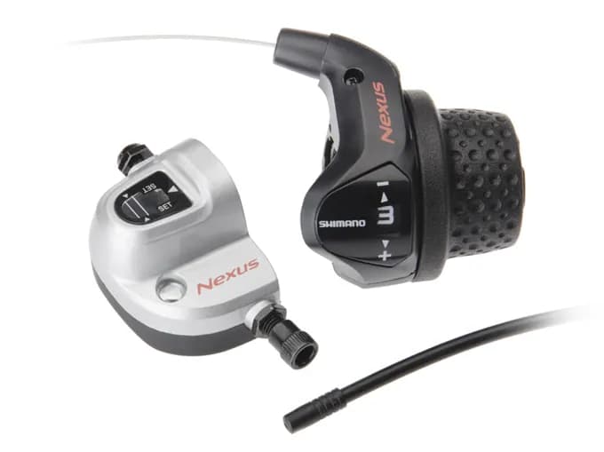 Шифтер Shimano SL-3S41 NEXUS REVO SHIFTER 3-швидк. коротк. грипса, рубашка, трос +BELL