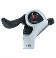 Шифтер SL-TX50 TOURNEY лівий 3-швидк. (SIS-індексний) + трос, срібл  