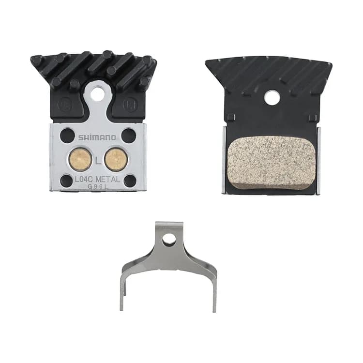 Гальмівні колодки Shimano L04C +радіатор  XTR/XT/SLX/ALFINE/SHIMANO, метал
