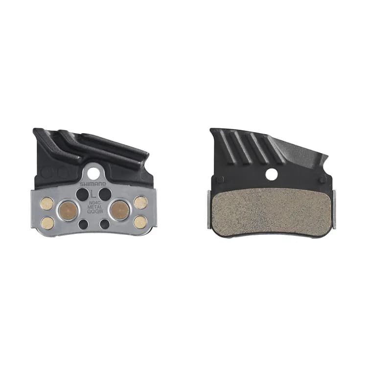 Гальмівні колодки Shimano N04C +радіатор XTR/XT/SLX, метал