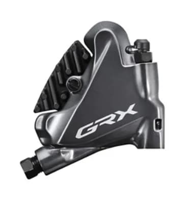 Каліпер гідравл диск гальм Shimano BR-RX810, GRX, задній FLAT MOUNT, болт 25MM, без адаптера, колодка L03A RESIN PAD(W/FIN)