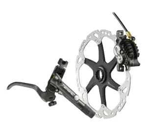 Каліпер гідравл диск гальм Shimano BR-M820 SAINT, монтаж РМ160мм, колодка H03C/Fin, метал