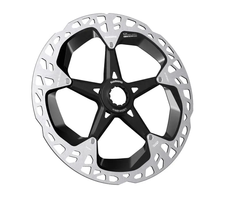Ротор Shimano RT-MT900-M, 180мм, ICE TECH FREEZA CENTER LOCK, гайка з зовнішніми зачепами