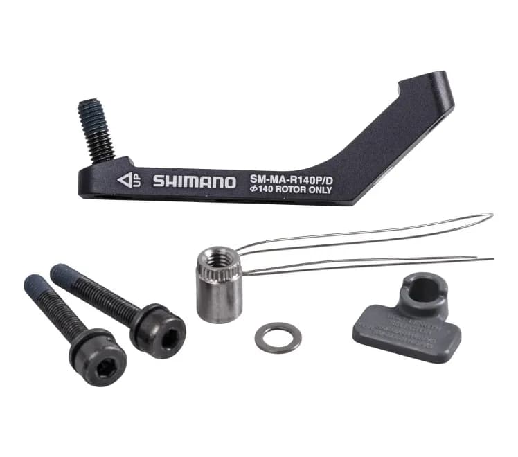 Адаптер Shimano для диск гальм шосе, задній SM-MA-R140PDH, ротора 140мм, болт 25мм, FLATMOUNT