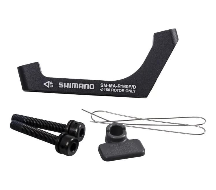 Адаптер Shimano для диск гальм шосе, задній SM-MA-R160PDH, ротора 160мм, болт 25мм, FLATMOUNT