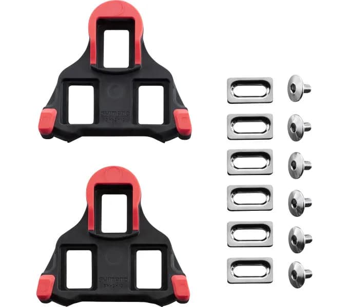 Шипи SM-SH10 SPD-SL шосе, без вільного ходу, червоні