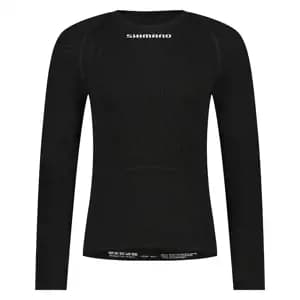 Термобілизна-базовий шар Shimano VERTEX long sleeves, чорна, розм. S-M