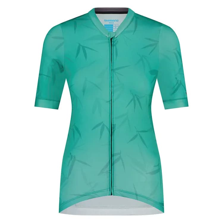 Велоджерсі жіноча Shimano VELOCE зелена р.XS