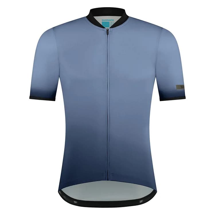 Велоджерсі Shimano EVOLVE AVVENTURA блакитна р.S