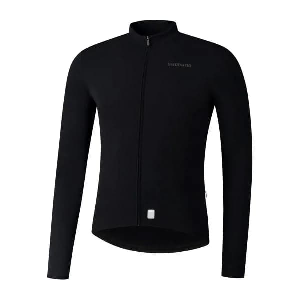 Велоджерсі Shimano VERTEX THERMAL LONG утеплене, чорне, розм. S