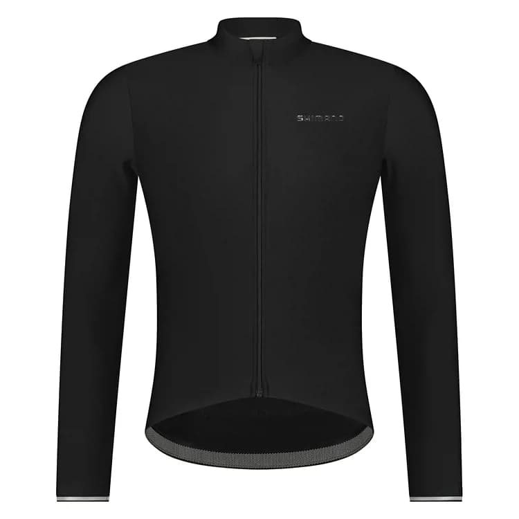 Велоджерсі Shimano Stile long sleeves утеплене, чорне, розм. S