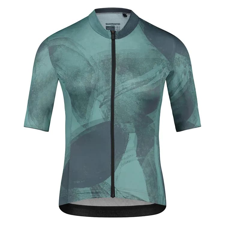 Велоджерсі жіноча Shimano ELEGANZA зелена р.S