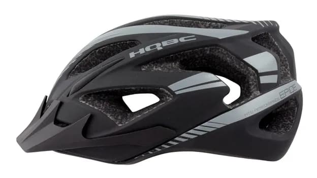 Шолом HQBC EPIQE розм M. 53-58cm, чорний/сірий матовий