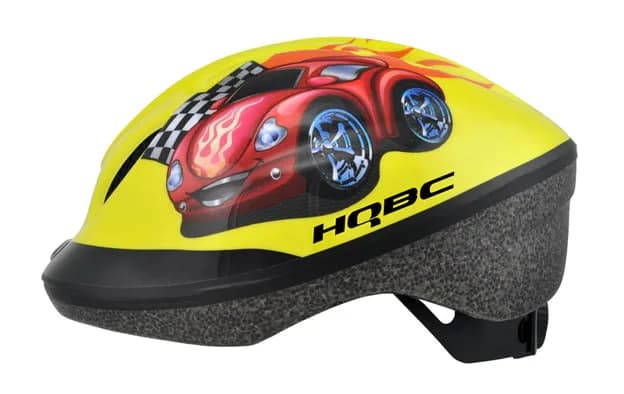 Шолом HQBC FUNQ Red Car, дитячий, жовтий, розм. 48-54