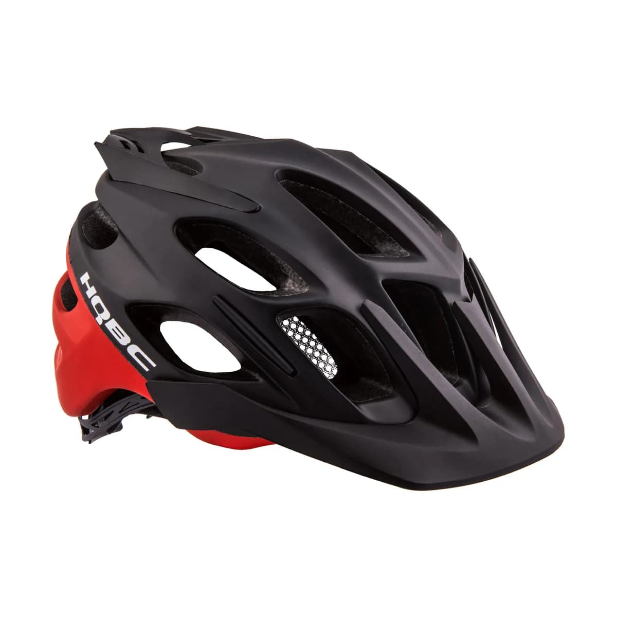 Шолом HQBC DUALQ  розм. М, 54-58см, чорний матов./червоний матов.