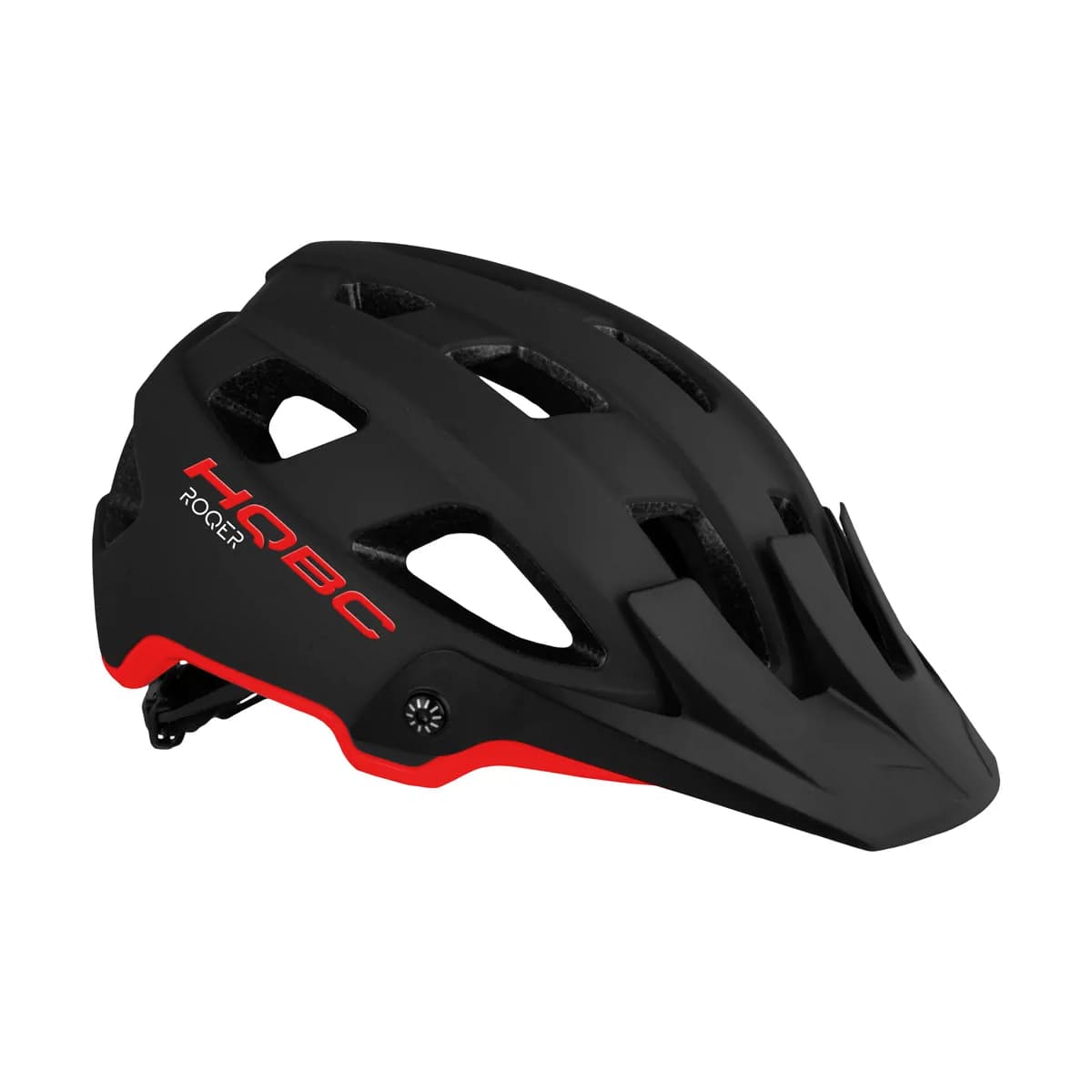 Шолом HQBC ROQER  розм. M, 52-58см, чорний/червоний матований  