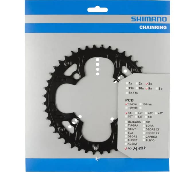 Зірка шатунів Shimano FC-M480, 44зуб.
