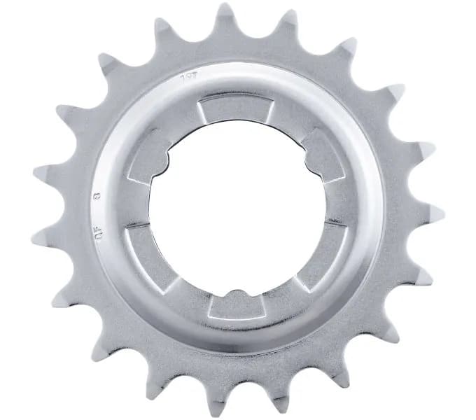 Зірка для втулки Shimano Nexus 19 зуб.срібний