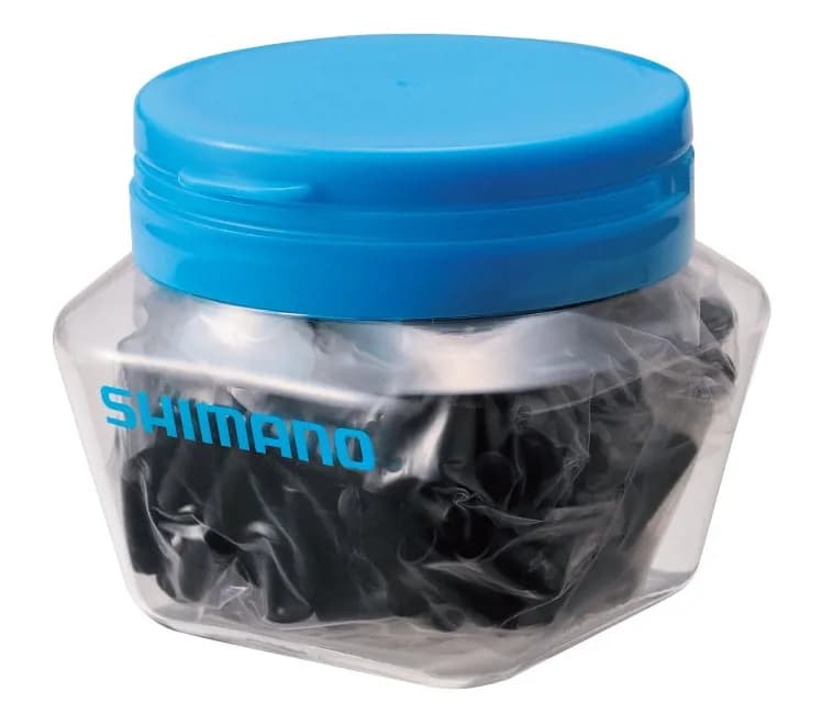 Герметична кінцівка рубашки пермикання Shimano SIS-SP40 6мм, пластик (200 шт)
