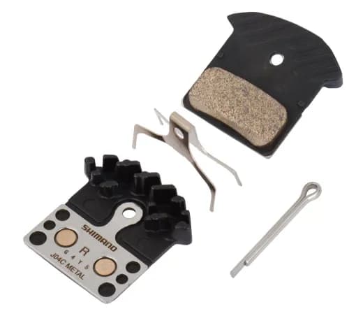 Гальмівні колодки Shimano J04C+радіатор,  метал