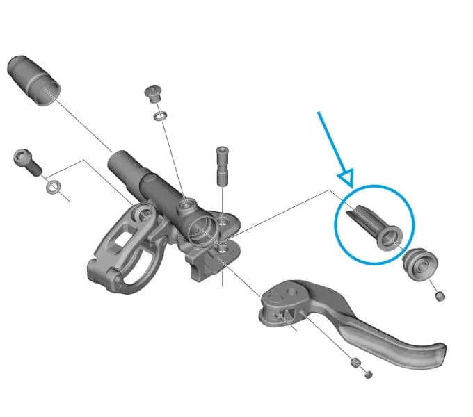 Діафрагма гальмівної ручки BL-M9100