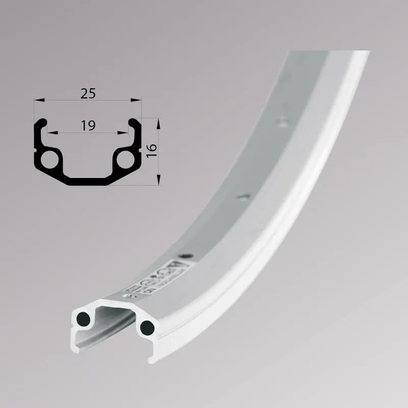 Обід Remerx RMX 219, 26'', 559x19, 36 отв., AV, одностінний, сірий, V-Br