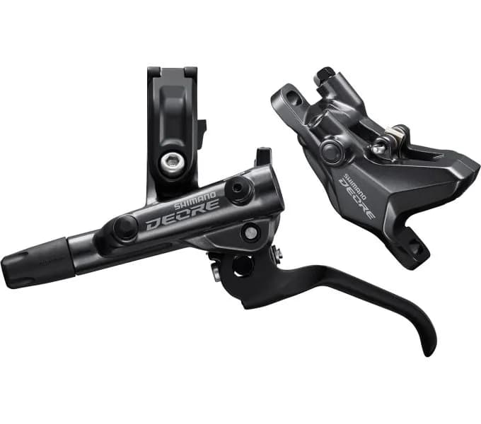 Гальмо гідравл. дискове Shimano M6100 DEORE переднє (ліва ручка, каліпер, J-kit гідроліния 1000мм)
