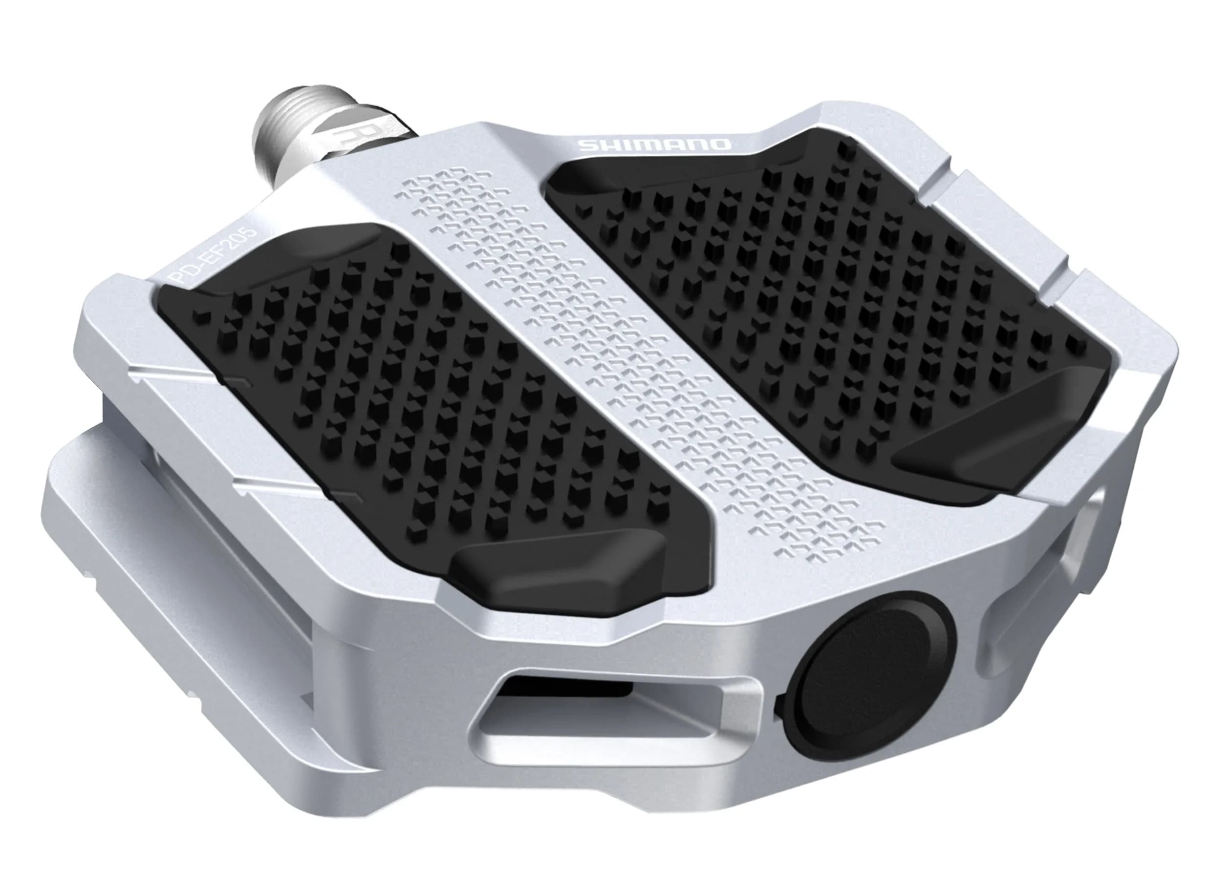 Педалі PD-EF205-S, срібл