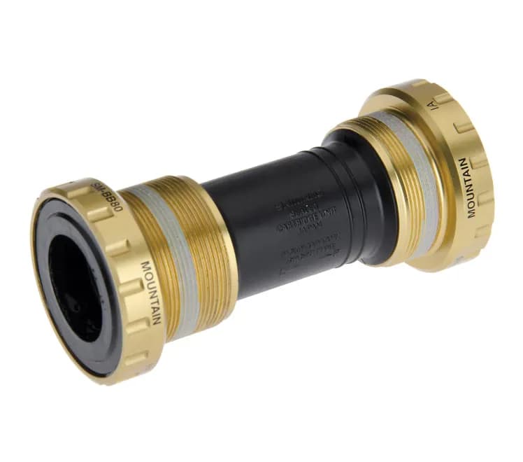 Компоненти каретки Shimano SM-BB80-B SAINT, 68/73мм, BSA для МТВ