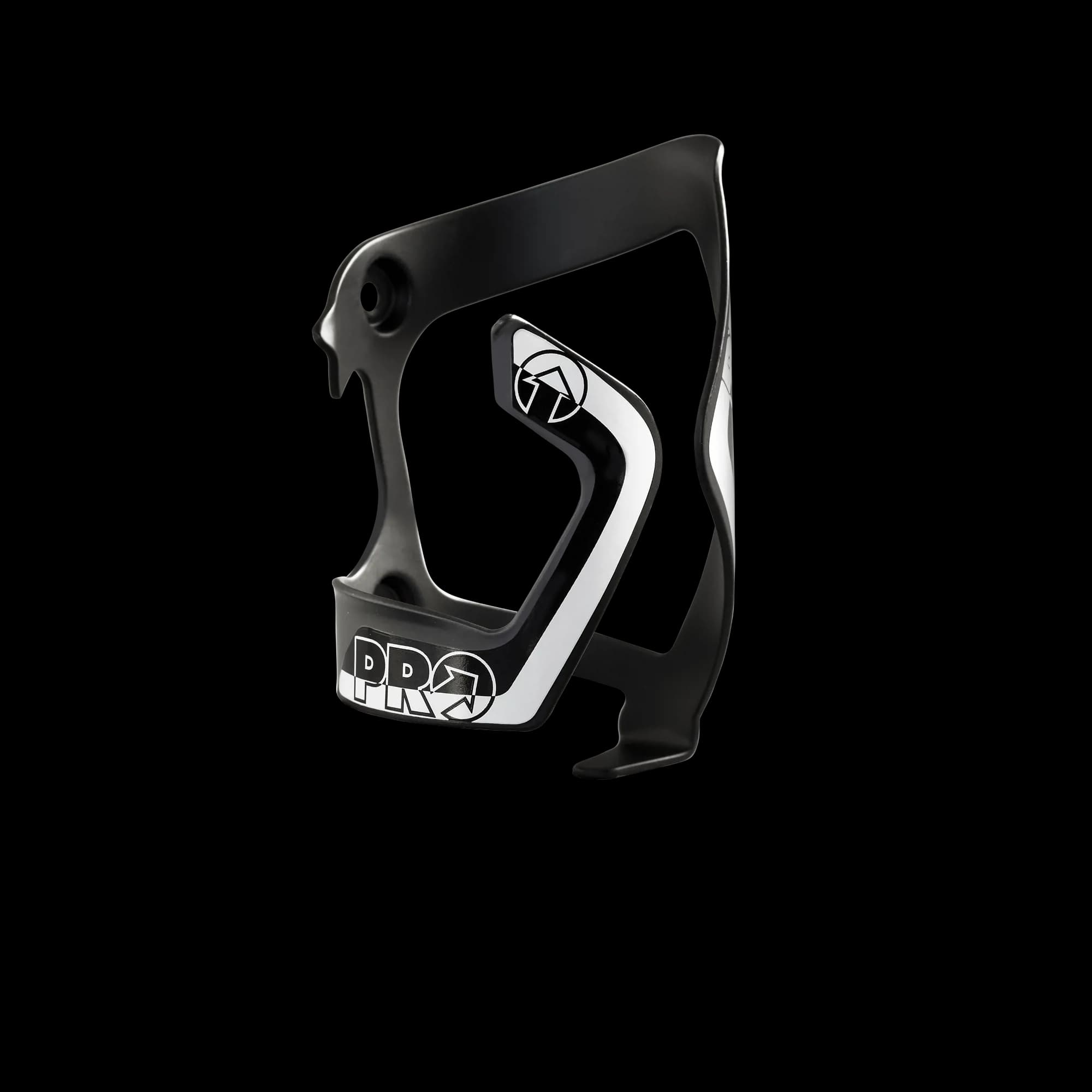 Фляготримач PRO з боковою заводкою зліва, чорно-білий