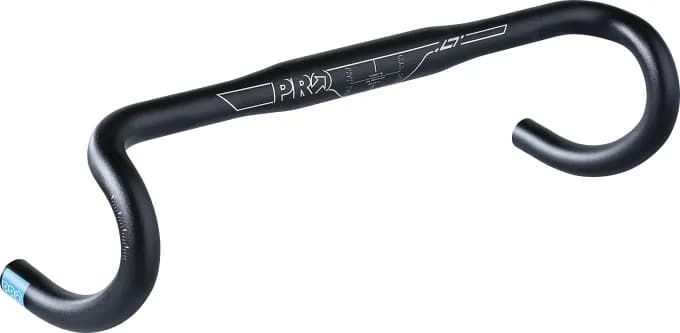 Кермо PRO шосейне компакт LT 44cm/31.8mm, чорнe