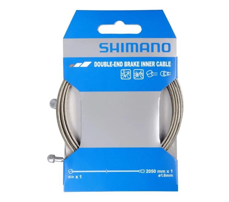 Трос гальмівний Shimano універсальн. МТВ/шосе 2050Х1.6мм, нержав.
