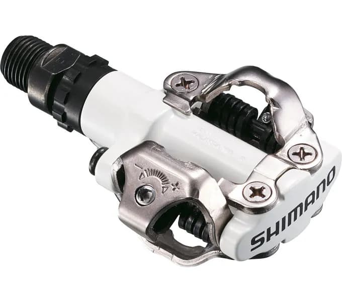 Педалі Shimano PD-M520, SPD, білі