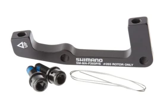 Адаптер Shimano для диск гальм, передній SM-MA-F203PSA, ротора 203мм, International Standard