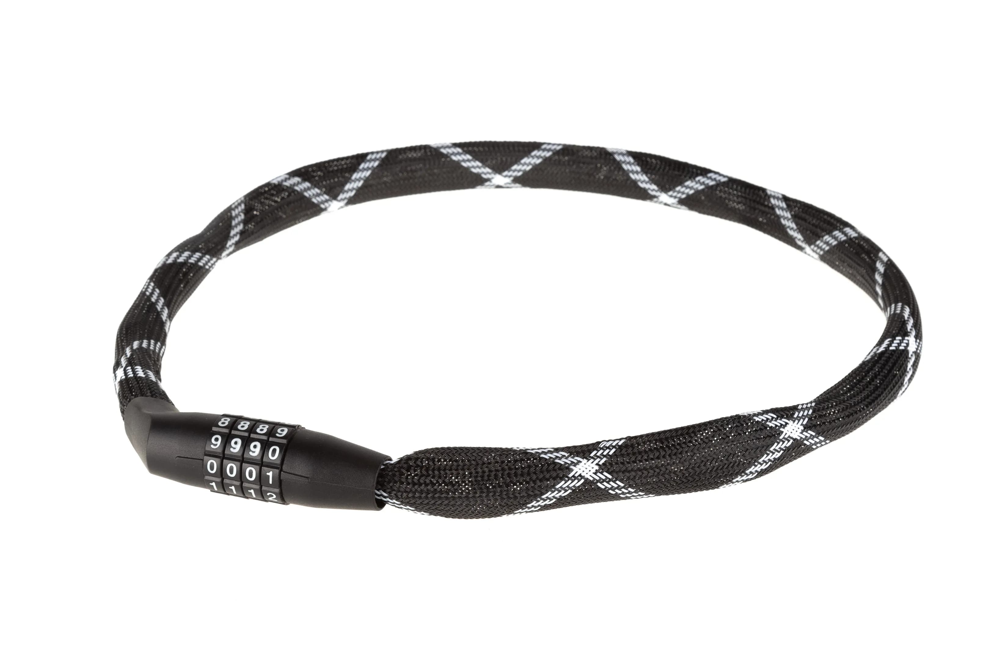 Замок ONRIDE Mao ланцюговий, кодовий, 4x900 мм, чорно-сірий колір