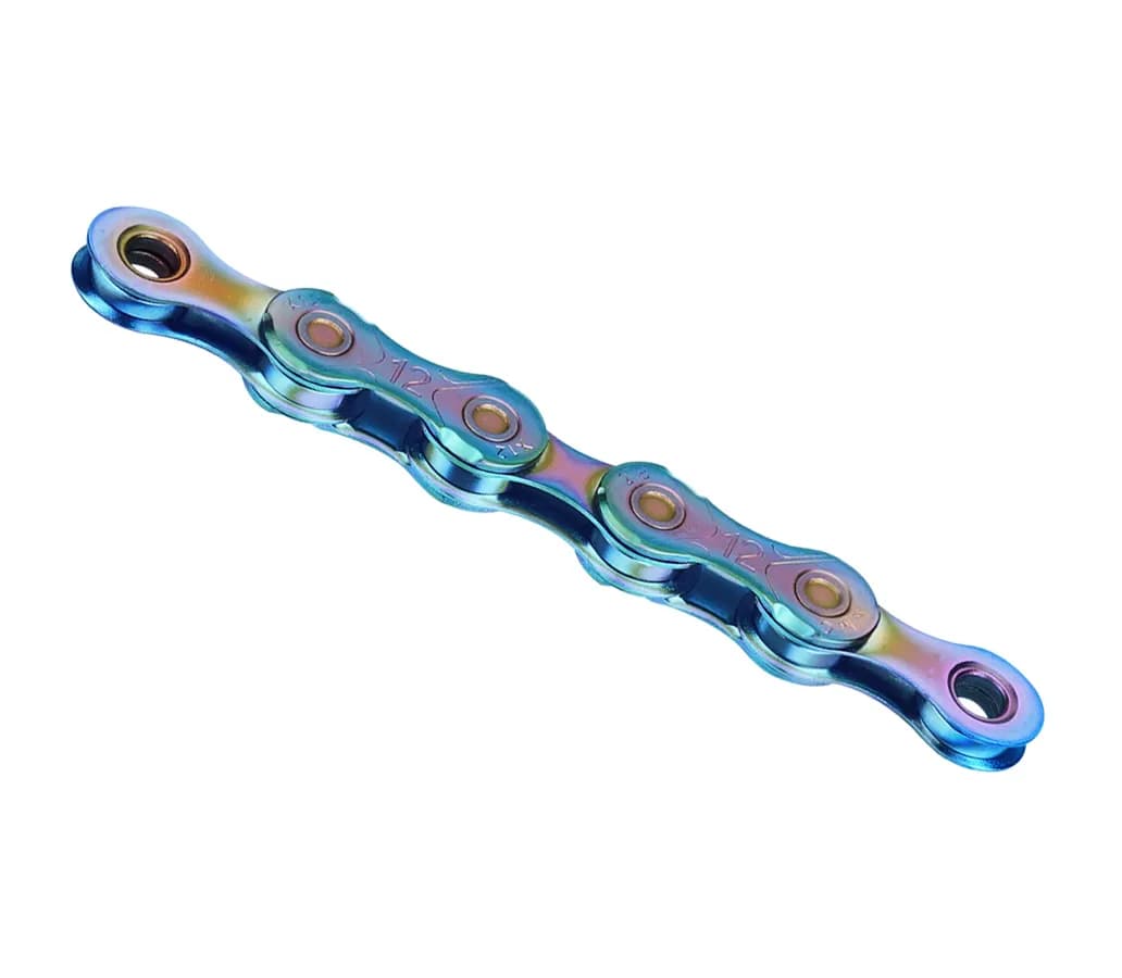 Ланцюг KMC X12 Aurora Blue 12 шв., 126 л. + замок