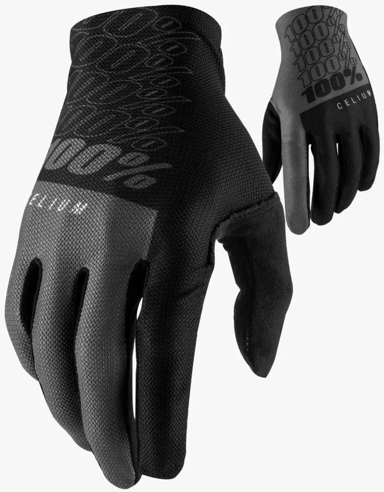 Перчатки Ride 100% CELIUM Glove [Black], M (9)