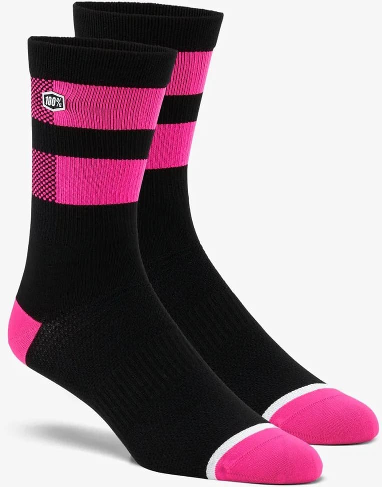 Шкарпетки 100% FLOW Socks [Pink], L/XL