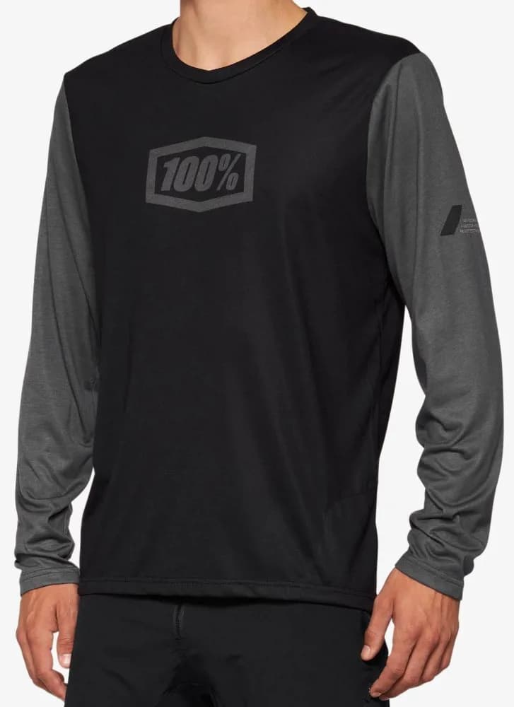 Джерсі 100% AIRMATIC Jersey [Black], L