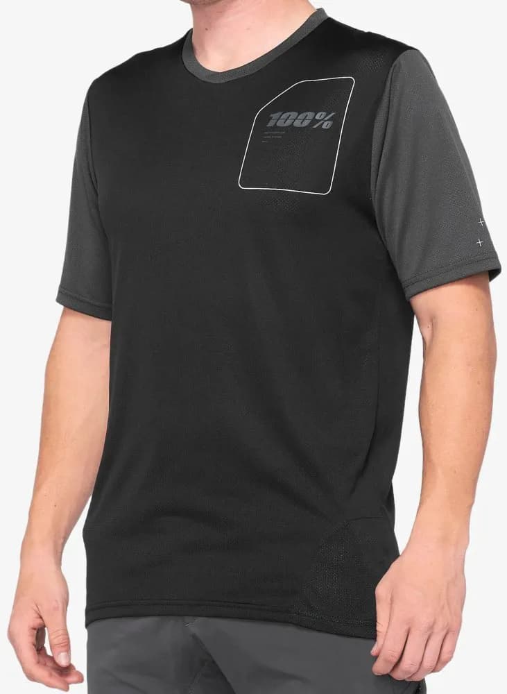 Джерсі 100% RIDECAMP Jersey [Black], L