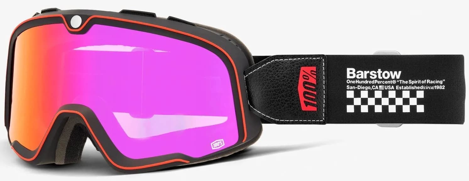 Окуляри 100% BARSTOW Goggle [Erban], Mirror Red Lens