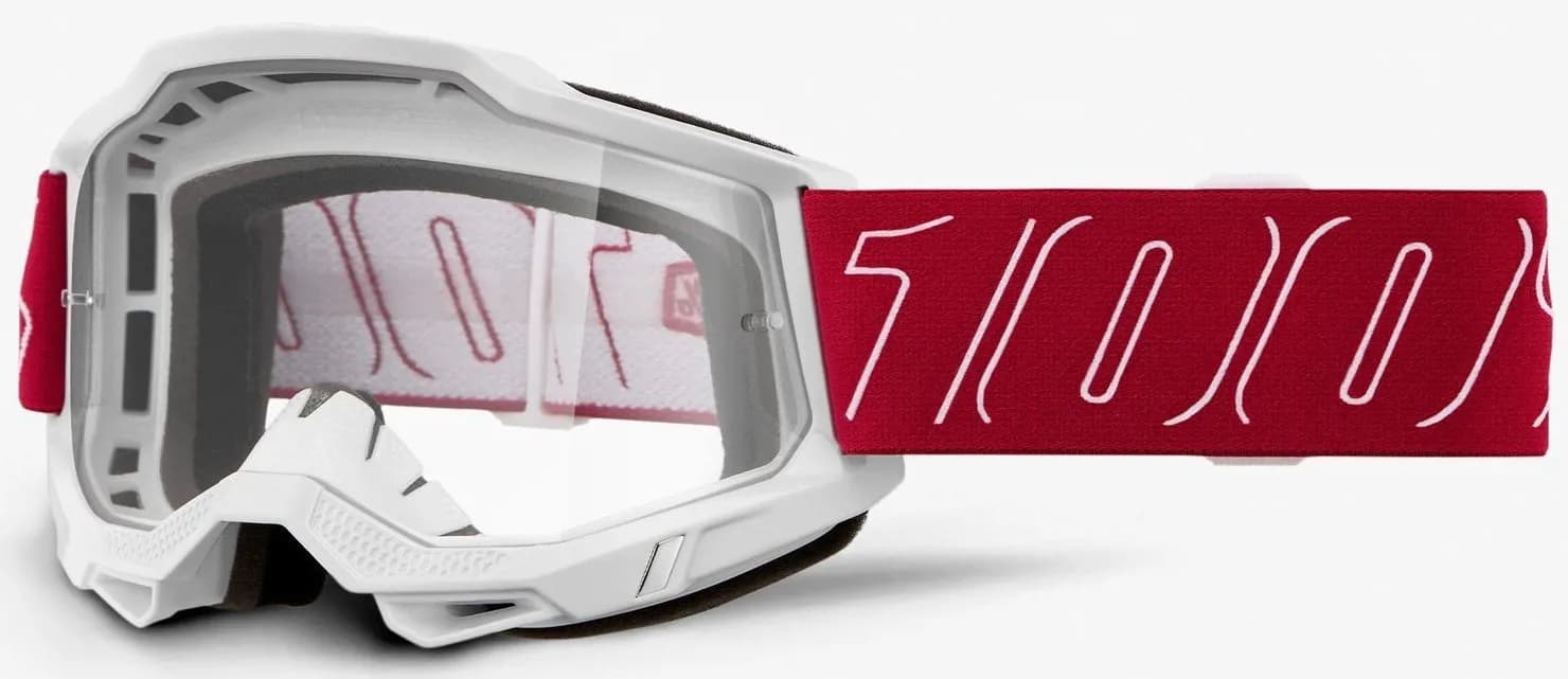 Окуляри 100% ACCURI 2 Goggle [Redline], Clear Lens