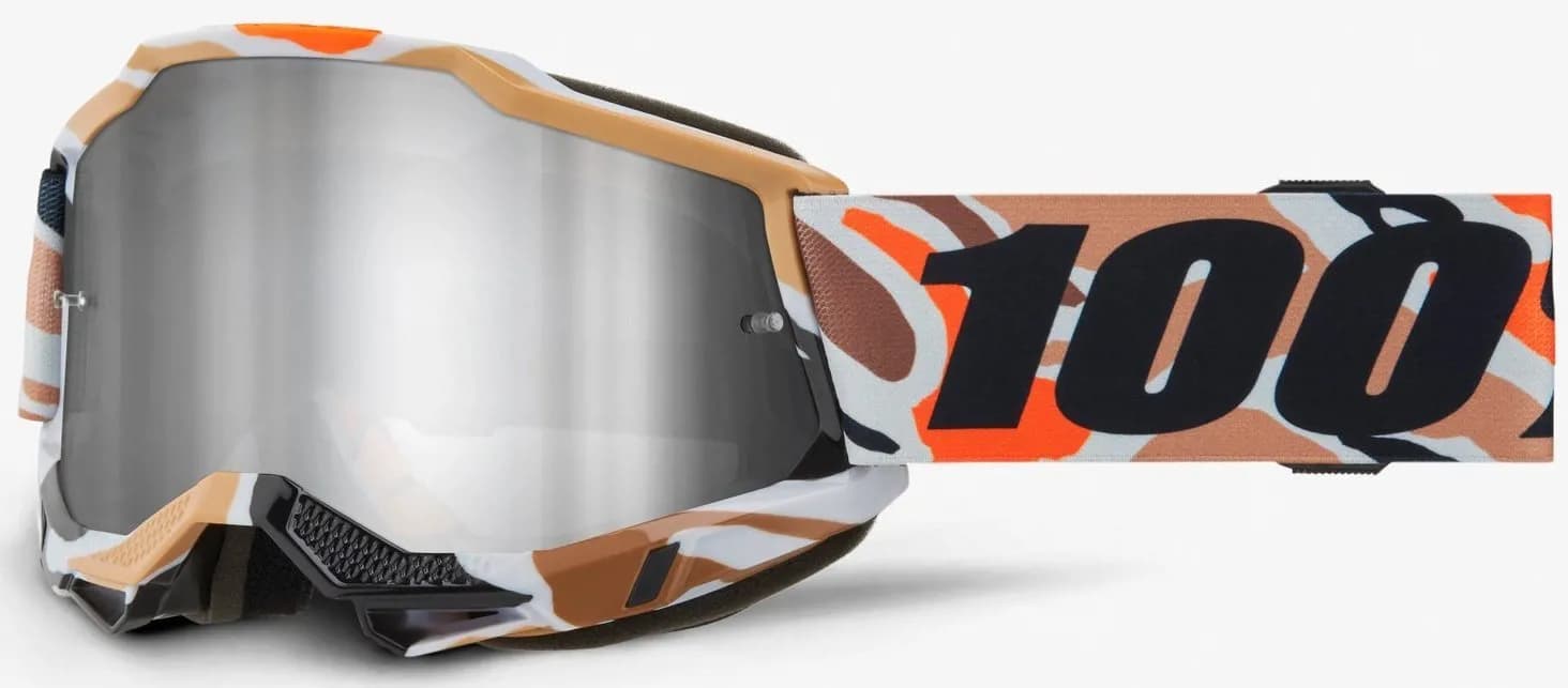 Окуляри 100% ACCURI 2 Goggle [Flea], Mirror Silver Lens