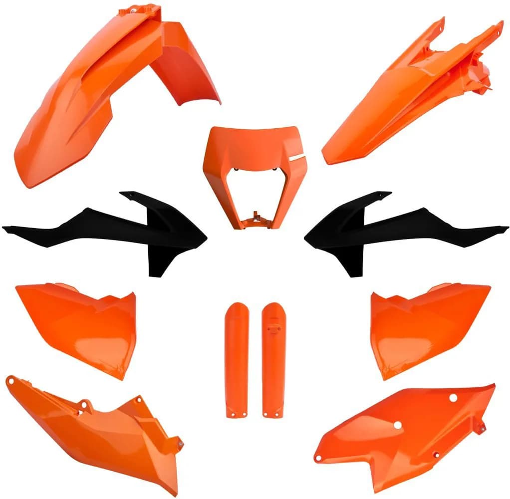 Пластик Polisport ENDURO kit - KTM (17-) [Orange/Black], KTM