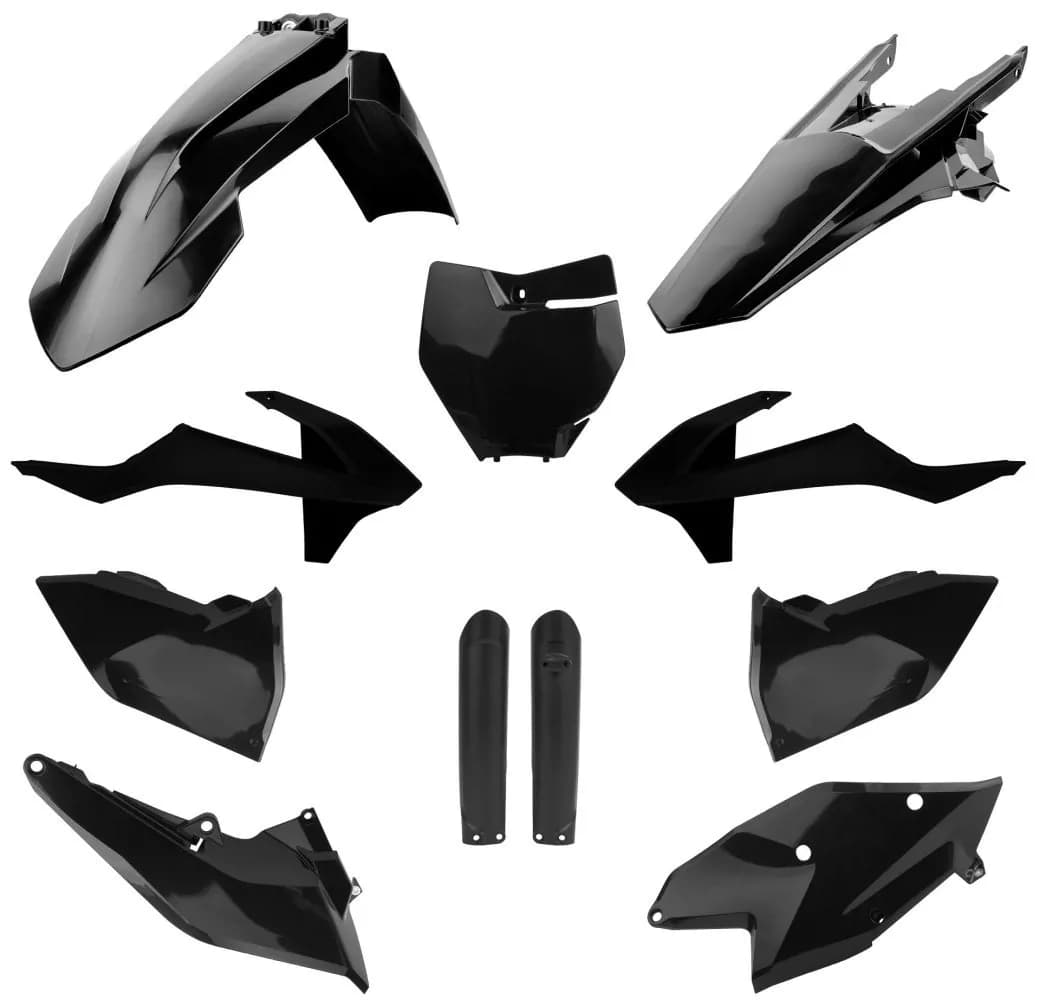 Пластик Polisport ENDURO kit - KTM (17-) [Black], KTM