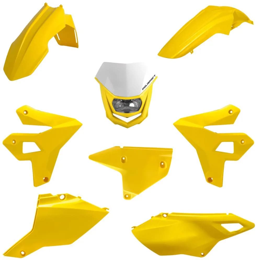 Пластик Polisport ENDURO kit - Suzuki (00-) [Yellow], Suzuki