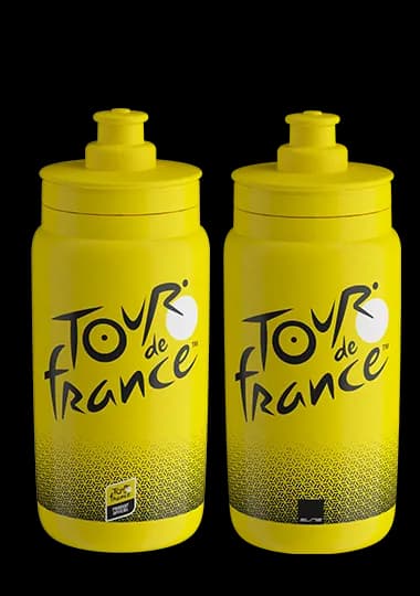 Фляга ELITE FLY Tour de France 2024 жовта 550 мл